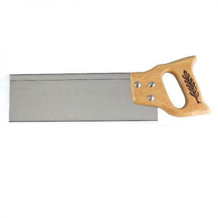 Tenon sav med træhåndtag - Tenon saw with Japanese high carbon steel